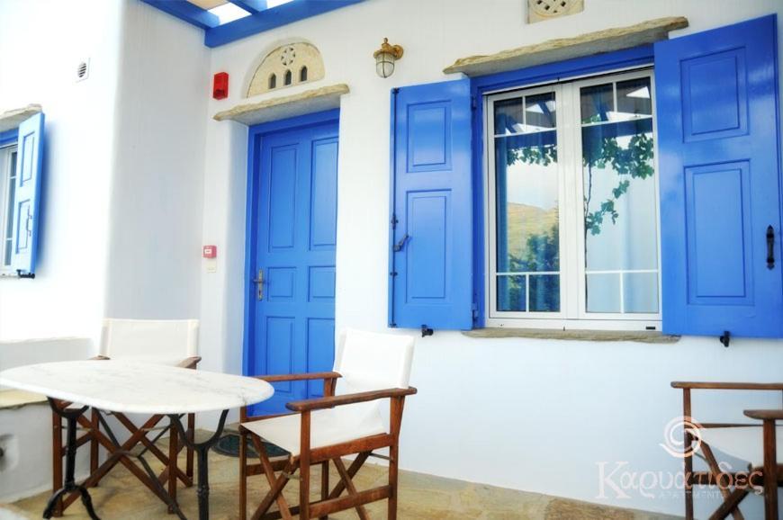 Karyatides Apartments Kariá エクステリア 写真