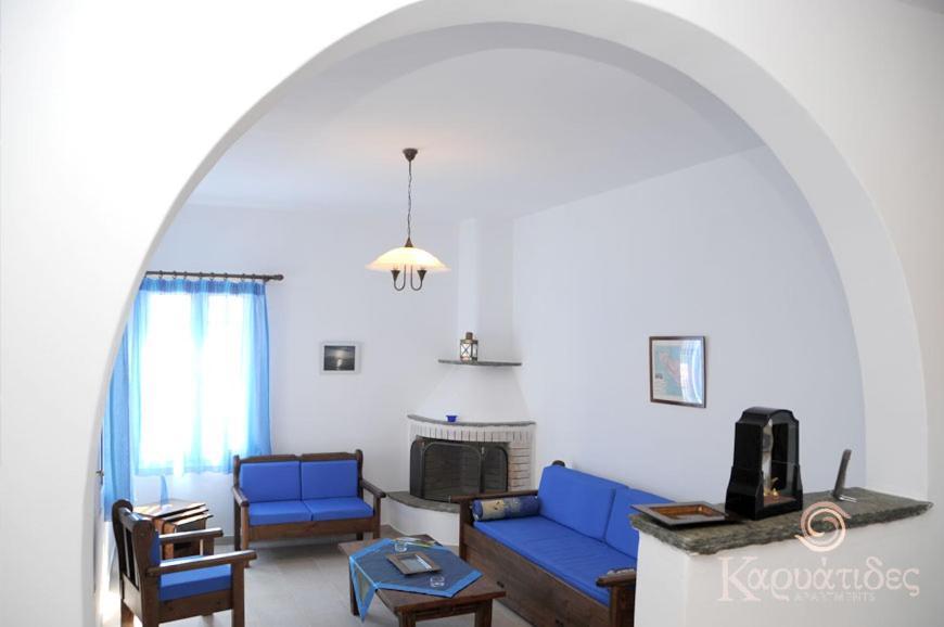 Karyatides Apartments Kariá エクステリア 写真
